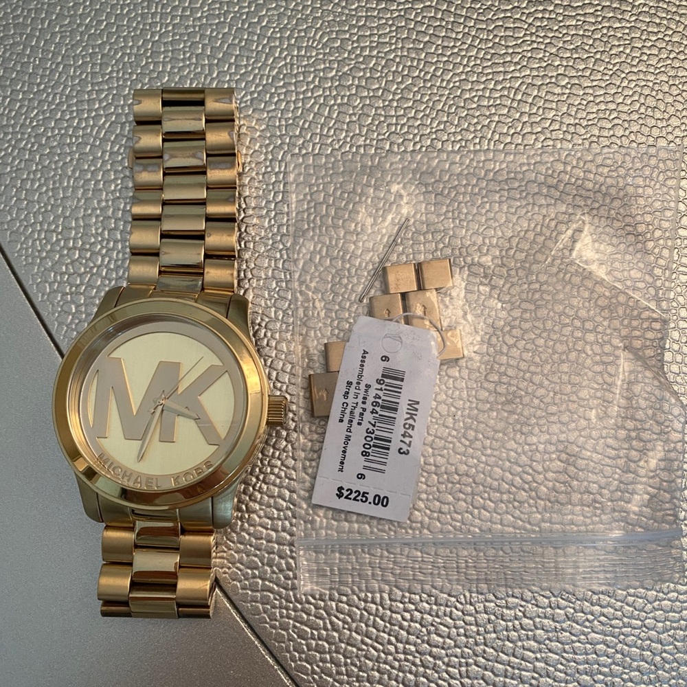 Gold Michael Kors Watch